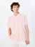 Guess Jeans Pembe Erkek Regular Fit Desenli Polo T-Shirt M4BP29KCJV1G6R4 GJ SS EMBRO LOGO