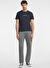 Guess Jeans Lacivert Erkek Regular Fit Desenli T-Shirt M4YI52K8HM0A71W GJ SS CN SLIM LOGO