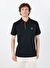 Guess Siyah Erkek Slim Fit Desenli Polo T-Shirt M4YP35KCBM0JBLK SS TECH STRETCH