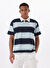 Guess Jeans Mavi Erkek Regular Fit Desenli Polo T-Shirt M5GP30KCPS1S76R GJ SS STRIPE RUGBY