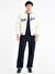 Guess Jeans Ekru Erkek Standart Desenli Ceket M5RL54WHAA2G053 GJ BOMBER WT PATCH