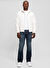 Guess Bej Erkek Standart Desenli Ceket M5RL18WGUP2G9L9 STRETCH PACKABLE