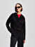 KARL LAGERFELD Siyah Kadın Kapüşon Normal Sweatshirt A1W20064