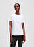 KARL LAGERFELD Beyaz Kadın Normal Baskılı T-Shirt A1W17076