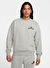 Nike HJ2173-063 M NK CLUB BB CREW NSW GF Gri Yuvarlak Yaka Normal Kalıp Erkek Sweatshirt