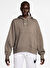 Nike DQ5858-233 W NSW PHNX FLC OOS PO HO Kahve Kapüşon Yaka Normal Kalıp Kadın Sweatshirt