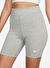 Nike DV7797-063 W NSW NK CLSC HR 8IN SHO Gri Normal Kadın Tayt