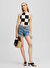 Karl Lagerfeld Jeans Mavi Kadın Normal Denim Şort A2W10088