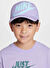 Nike Mor - Mavi Kız Çocuk Şapka FB5363-516-K NK RISE CAP S CB TRKR