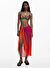 Desigual Siyah Kadın Desenli Bikini Üst 25SWMK05
