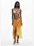 Desigual Beyaz Kadın Desenli Bikini Üst 25SWMK05