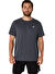 Asics 2011D221-020 ASICS CORE SS TOP Gri Yuvarlak Yaka Normal Kalıp  T-Shirt
