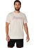 Asics Bej Erkek Normal Baskılı T-Shirt 2031E188-201 ASICS LOGO SS TEE