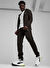Puma 67899701 EVOSTRIPE Pants DK PUMA Bl Siyah Lastikli Bel Slim Fit Erkek Eşofman Altı