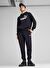 Puma Siyah - Beyaz Erkek Kapüşon Regular Fit Baskılı Sweatshirt 68257216 ESS No. 1 Logo Hoodie TR N