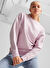 Puma Pembe Kadın Regular Fit Düz T-Shirt 67788360 HER Tee Grape Mist
