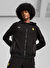 Puma 63018201 Ferrari Race Sweatjacket P Siyah Kapüşon Yaka Regular Fit Erkek Zip Ceket