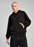 Puma Siyah Erkek Kapüşon Regular Fit Düz Sweatshirt 63012103 F1 ESS+ Graphic Hoodie Pop