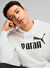 Puma 68257202 ESS No. 1 Logo Hoodie TR P Beyaz Kapüşon Yaka Lastikli Bel Regular Fit Baskılı Erkek Sweatshirt