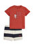 Puma Kırmızı Bebek Şort Takım 63098615-MINICATS SUPER PUMA Tee.T