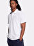 Under Armour Beyaz Erkek Loose Fit Düz Polo T-Shirt 1386608-100 UA Icon Polo