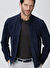 Network Lacivert Erkek Slim Fit Deri Mont 1094014