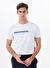 Beymen Business Beyaz Erkek Slim Fit Baskılı T-Shirt BBE091252427_BYZ