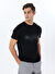 Beymen Business Siyah Erkek Slim Fit Baskılı T-Shirt BBE091252429_SYH