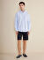 Brooks Brothers Mavi Erkek Düğmeli Regular Fit Gömlek BBSS25MSH008