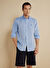 Brooks Brothers Mavi Erkek Düğmeli Regular Fit Gömlek BBSS25MSH012