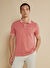 Brooks Brothers Pembe Erkek Standart T-Shirt BBSS25MTS003