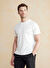 Brooks Brothers Beyaz Erkek Standart T-Shirt BBSS25MTS011