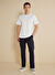 Brooks Brothers Beyaz Erkek Standart T-Shirt BBSS25MTS025