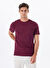 Beymen Business Bordo Erkek Slim Fit Desenli T-Shirt 4B4825200047_BRD