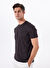 Beymen Business Siyah Erkek Slim Fit Desenli T-Shirt 4B4825200047_SYH