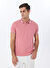 Beymen Business Pembe Erkek Slim Fit T-Shirt BBE091252460_GUL