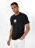 Jack & Jones Siyah Erkek Normal T-Shirt 12288570_JCOBARCODE TEE SS CREW NEC
