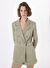 Guess Haki Kadın Standart Blazer CAMILLE PERFECT BLAZ - VISCOSE NYLO