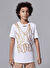 Nike Beyaz - Sarı Erkek Çocuk Baskılı T-Shirt 95D627-001-JDB MJ BRAND JM CHAIN SS