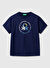 United Colors of Benetton Lacivert Erkek Çocuk Baskılı T-Shirt 3I1XC10N3