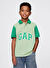 Gap Yeşil Erkek Çocuk Düz T-Shirt 708502000