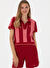 U.S. Polo Assn. Bordo Kadın Comfort Fit T-Shirt SUSAN