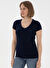 U.S. Polo Assn. Lacivert Kadın Extra Slim T-Shirt TV0125