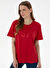 U.S. Polo Assn. Kırmızı Kadın Comfort Fit T-Shirt SEANIY025