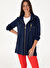 U.S. Polo Assn. Lacivert Kadın Bisiklet Oversize Sweatshirt SONDE