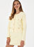 U.S. Polo Assn. Sarı Kadın Bisiklet Cropped Fit Sweatshirt SEKET