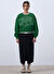 Fifty Pieces Yeşil Kadın Bisiklet Orta Sweatshirt KADIN CORE MID-LENGTH SWEATSHIRT