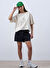 Fifty Pieces Bej Kadın Orta T-Shirt KADIN CORE OVERSIZE MID-LENG T-SHIR