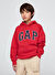 Gap Kırmızı Erkek Çocuk Baskılı Sweatshirt 743959005