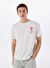 Lee Beyaz Erkek Relaxed T-Shirt L2510086100 Relax Fit Grafik